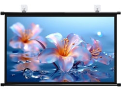 Pantalla De Proyección Retráctil Manual, Pantalla De Proyección 4k Hd, Perfecta Para Cine En Casa, Bodas,
