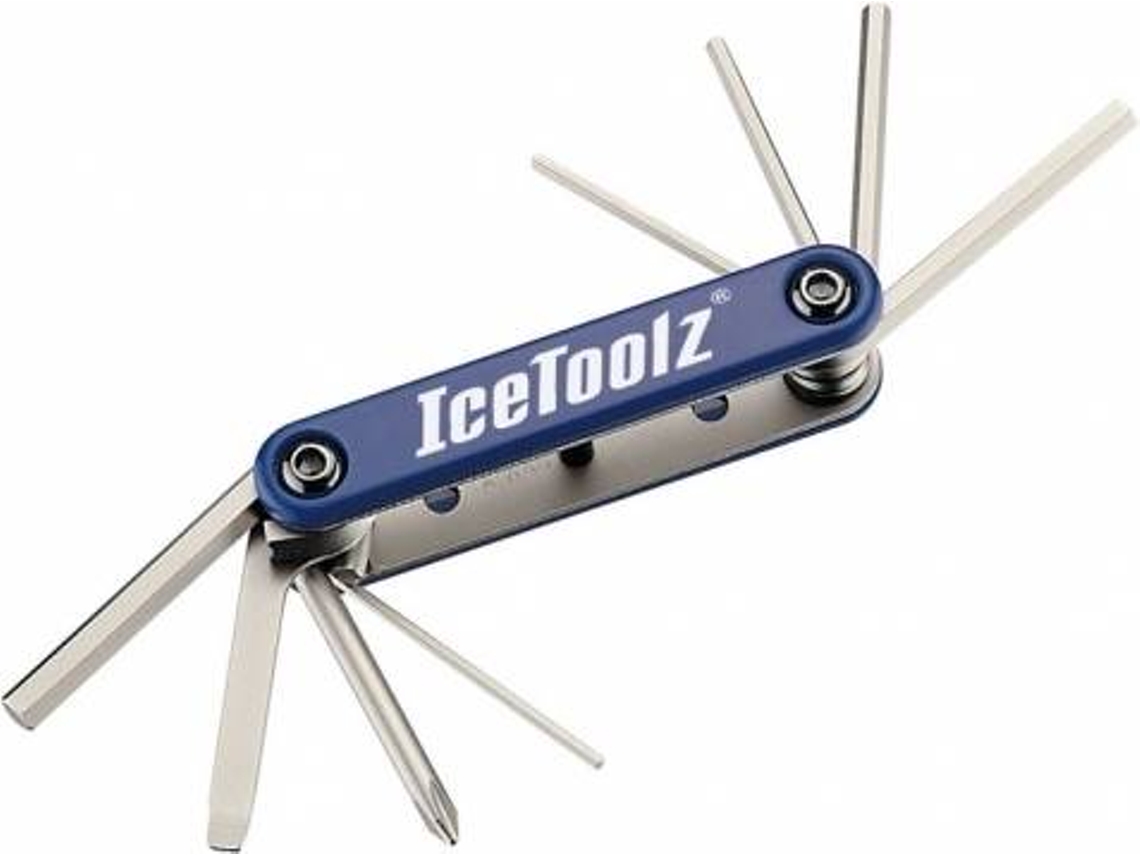 Hierramienta Allen y Destornillador LIFU Multiusos (0.01x0.09x0.02mm - Azul)