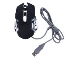 Mouse Gamer Com Fio Alta Sensibilidade Design Ergonômico Silencioso Usb Para Computadores E Dispositivos De Jogo