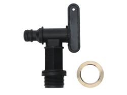Adaptador Para Contenedor Ibc Con Válvula De Drenaje, Conexión De Latón, Accesorio G3/4