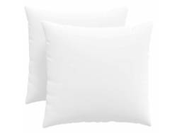 Cojines para sofá, 2 unidades, cojín grande para sofá, blanco, 50x50cm HARLANV1