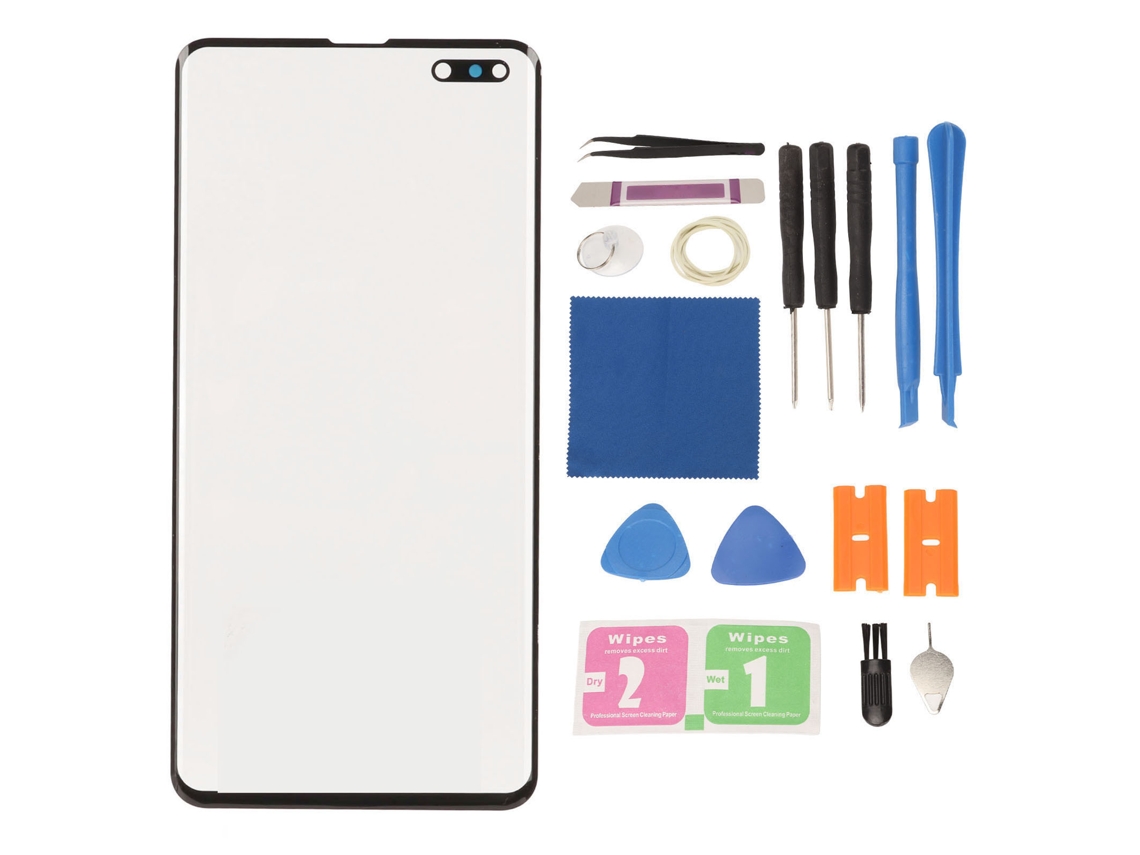 Kit De Reparo De Vidro Frontal Para Galaxy S10 5g G977 Lente Externa Tela Com Ferramentas Profissionais
