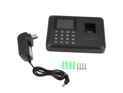 Reloj Electrónico De Control Horario Con Lector De Huellas Dactilares Y Pantalla Tft De 2,4 Pulgadas Para Empleados.