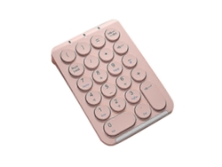 Teclado numérico inalámbrico Bluetooth, teclado numérico redondo, 22 teclas, recargable, buena calidad para bicicletas eléctricas.