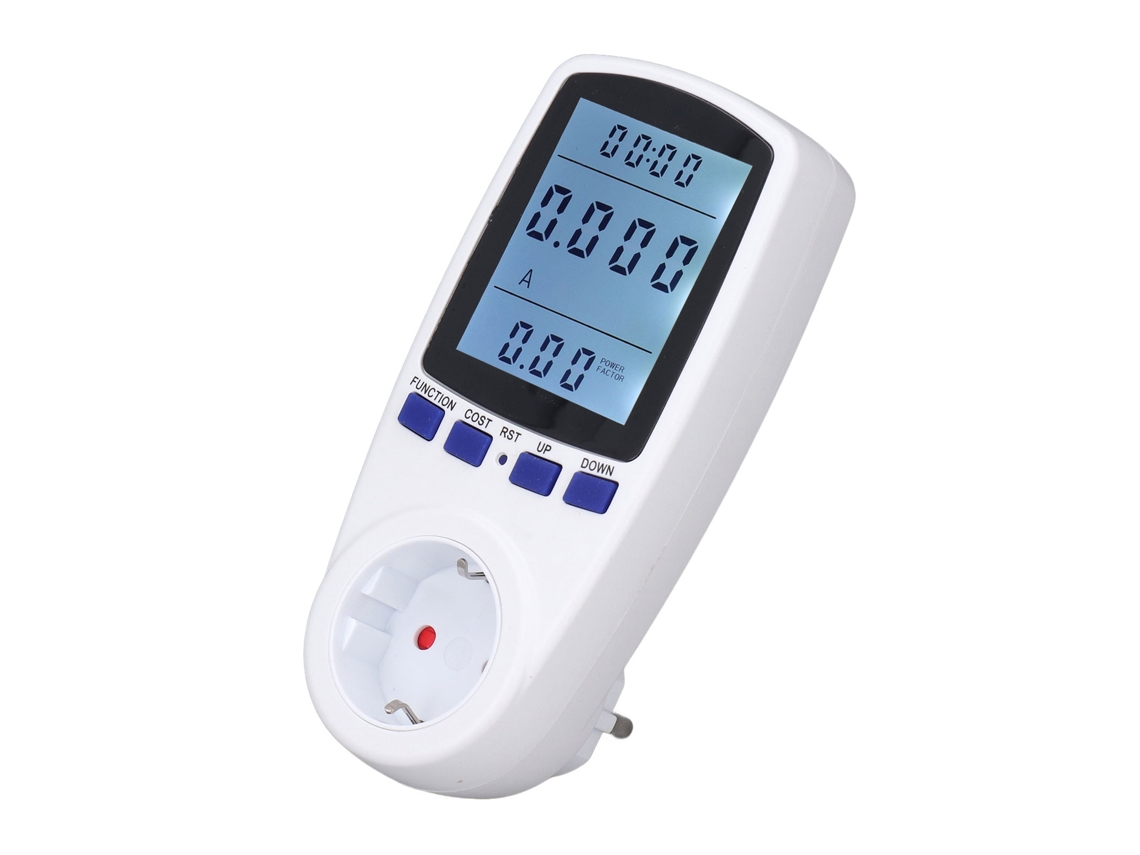 2026-as-medidor De Watts Multifuncional Con Pantalla Iluminada Monitor De Consumo Eléctrico Amperios Kilovatios