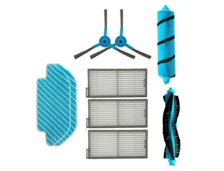 Accesorio Aspiradoras Compatibilidad Universal 9Pzs Hepa Filtro Lateral Conga 6090 7090 Robot