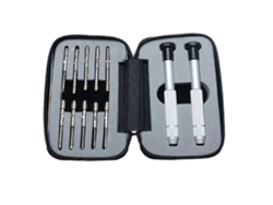 Kit de reparación de gafas de sol GOKOCO con 12 piezas: almohadillas nasales, tornillos, ganchos para las orejas, llave en D y juego de destornilladores planos.