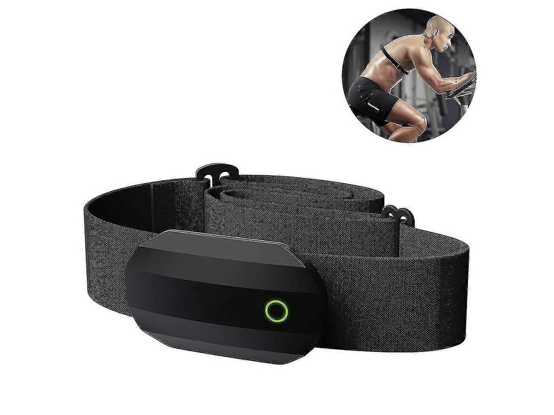Monitor de frecuencia cardíaca con banda pectoral, Bluetooth, inalámbrico, con banda pectoral, accesorios de salud Jinyubo Store (Bluetooth y Ant)