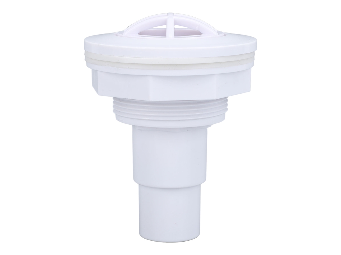 Conector de retorno de piscina con rosca macho G2 de 32 mm y 38 mm para uso abierto