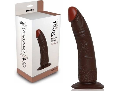 Estimulador TOYZ4LOVERS Realista Real Rapture Earth Flavour Negro (17,8 cm)