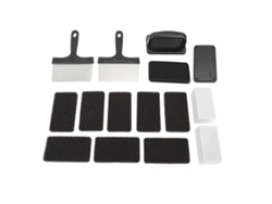 Kit De Limpieza De 15 Piezas Para Parrillas Y Sartenes Con Raspador Multifuncional Anti-quemaduras.