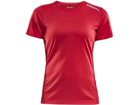 Camiseta de Mujer para Fitness CRAFT Rush Rojo (S)