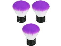 Cepillo de limpieza de uñas, cepillo suave para eliminación de polvo acrílico y gel UV KOFIHETY