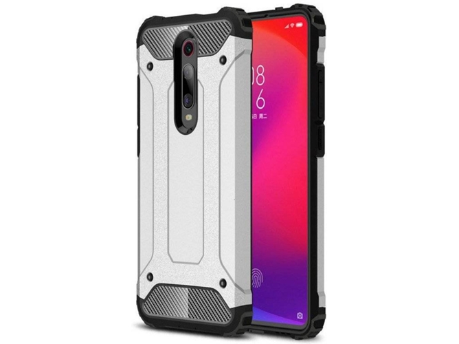 Funda Xiaomi Redmi 8 LMOBILE Armor Plateado