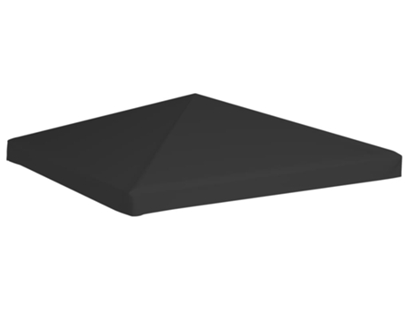 vidaXL Toldo de cenador 270 g/m² 3x3 m negro