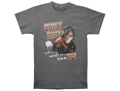 Camiseta ROCKINSTONE Quiet Riot Metal Health Tour (M)