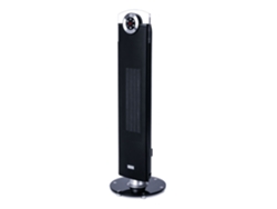 Calefactor  Newlux Rhapsody Cerámico, 2500W, Silencioso Negro