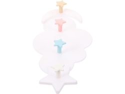 Ganchos Pared Madera Necesidad Taladrar Colgar Llaves Decorativos Habitaciones Niños Niñas Ropa