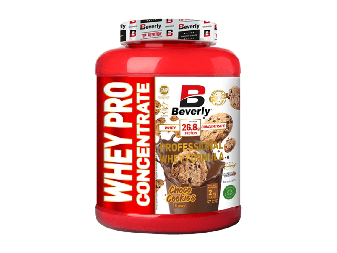 Whey Pro Concentrate - 2kg Chocolate Con Cookies Beverly Nutrition