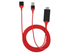 Cable De Pantalla Compartida (transmisión Hd 1080p De Teléfono Móvil A Tv)