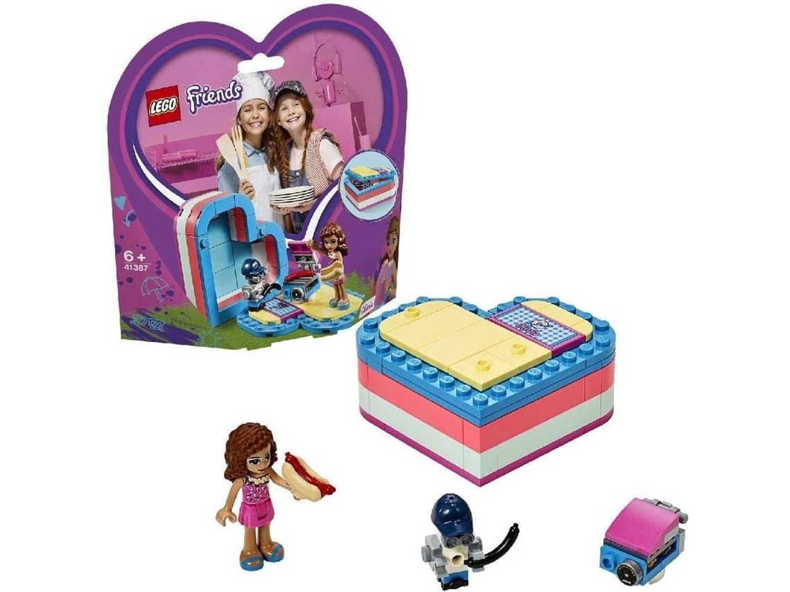 LEGO Friends: 41387 Summer Oliv Summer Heart Box (Idade Míninima: 6 Anos)
