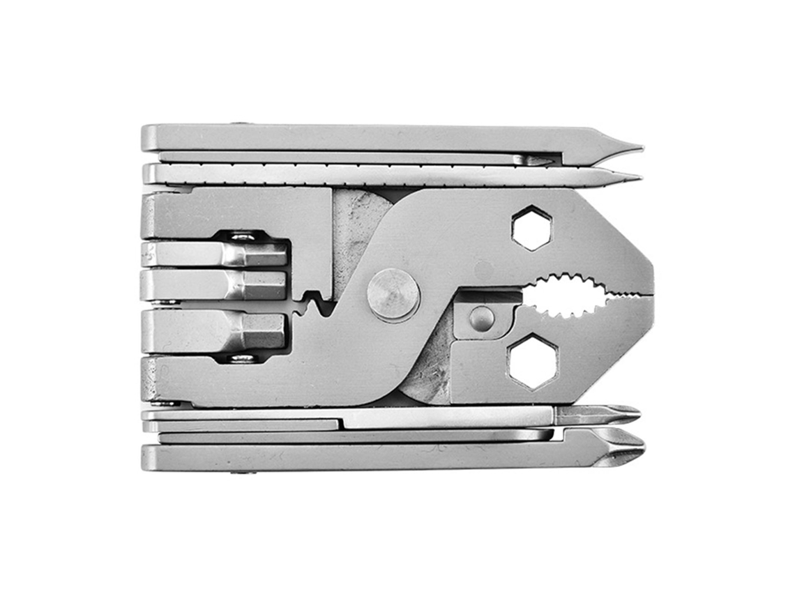 Alicates Plegables Multiusos De Acero Inoxidable 25 En 1: Compactos Para Uso Doméstico Y En Exteriores.