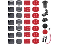 Kit de soportes para casco para GoPro y otras cámaras de acción Eifson (35 piezas)