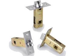 Cerradura De Cilindro Europea Barril Cerrojo Simple Para Baño Cuerpo Puerta Varios Márgenes Acolchado Lengüeta