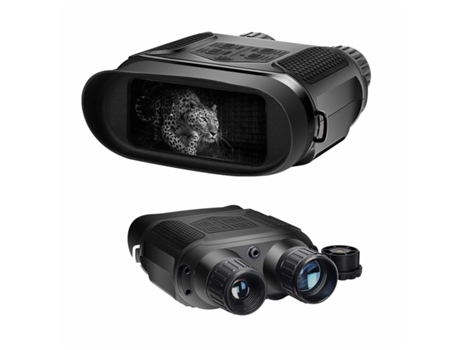 Visión Nocturna Digital Monocular con Tarjeta TF 8GB para Caza Nocturna de Adultos y Vida Salvaje Negro-Negro