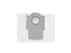 Silla blanca con respaldo giratorio ajustable.