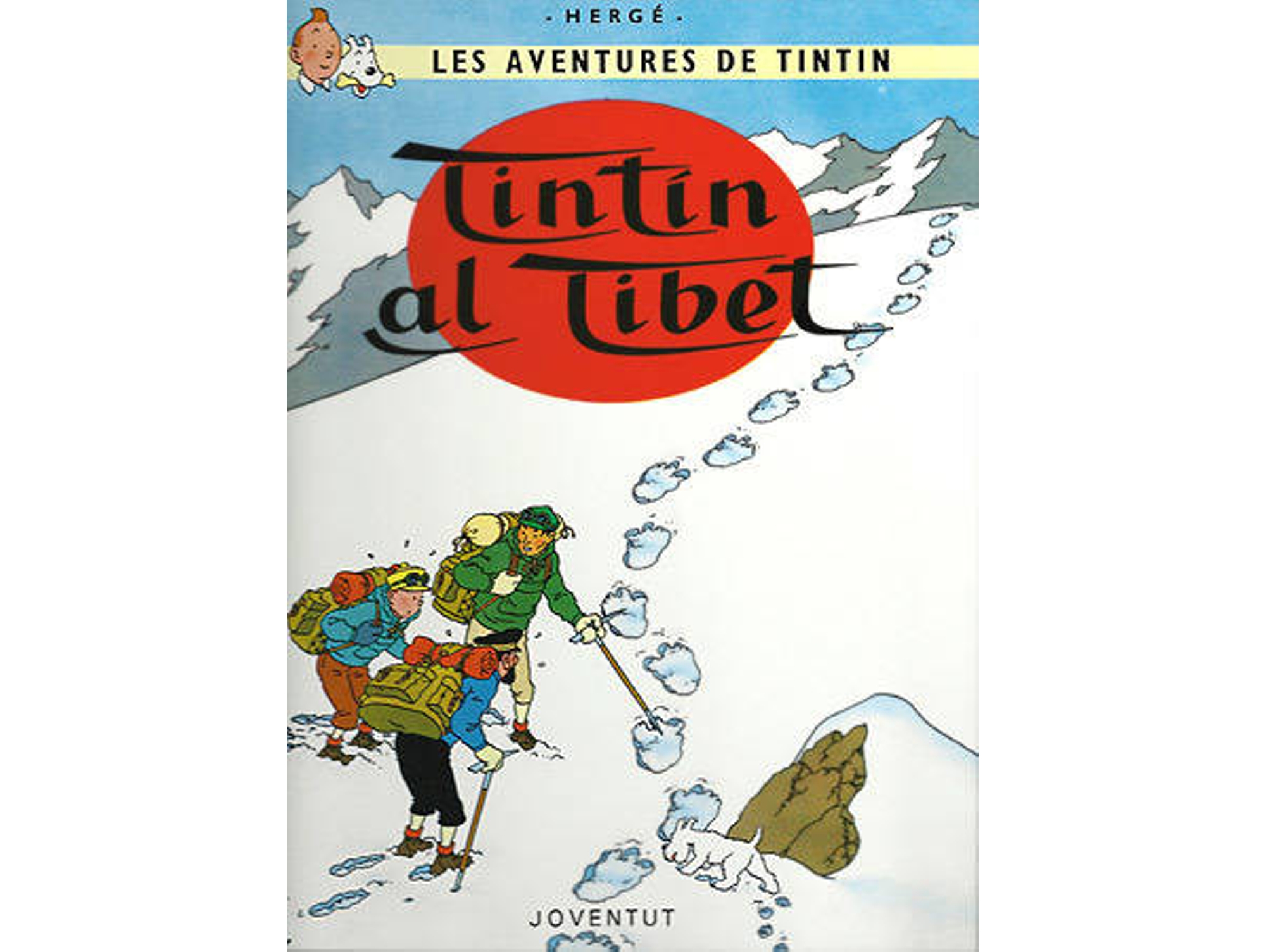 Libro Tintin Al Tibet -Catala- de Herge-Tintin Catalan