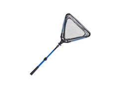 Red De Pesca Plegable Portátil De Aleación De Aluminio Con Telescopio Para Agua Salada Y Dulce.