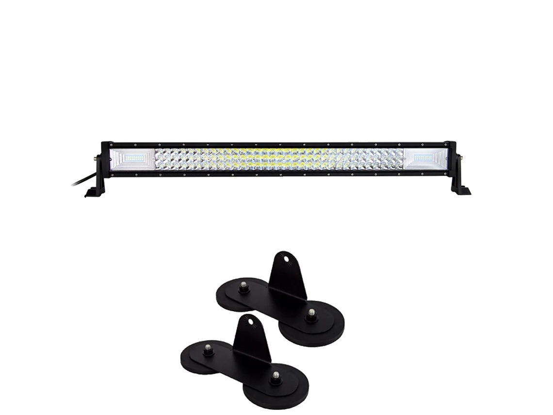 Barra de luz LED, tecnología 7D, soporte magnético, 32 pulgadas, 405 W, inalámbrica, OEM