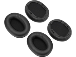 Almohadillas De Repuesto Para Auriculares (2 Pares) De Alta Densidad Con Piel Sintética.