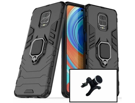 Kit Soporte Magnético y Funda Xiaomi Poco M2 Pro Negro