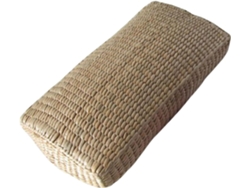 Almohada Cervical De Paja Natural, Cojín De Soporte Para El Cuello Antitranspirante Para Hammam.