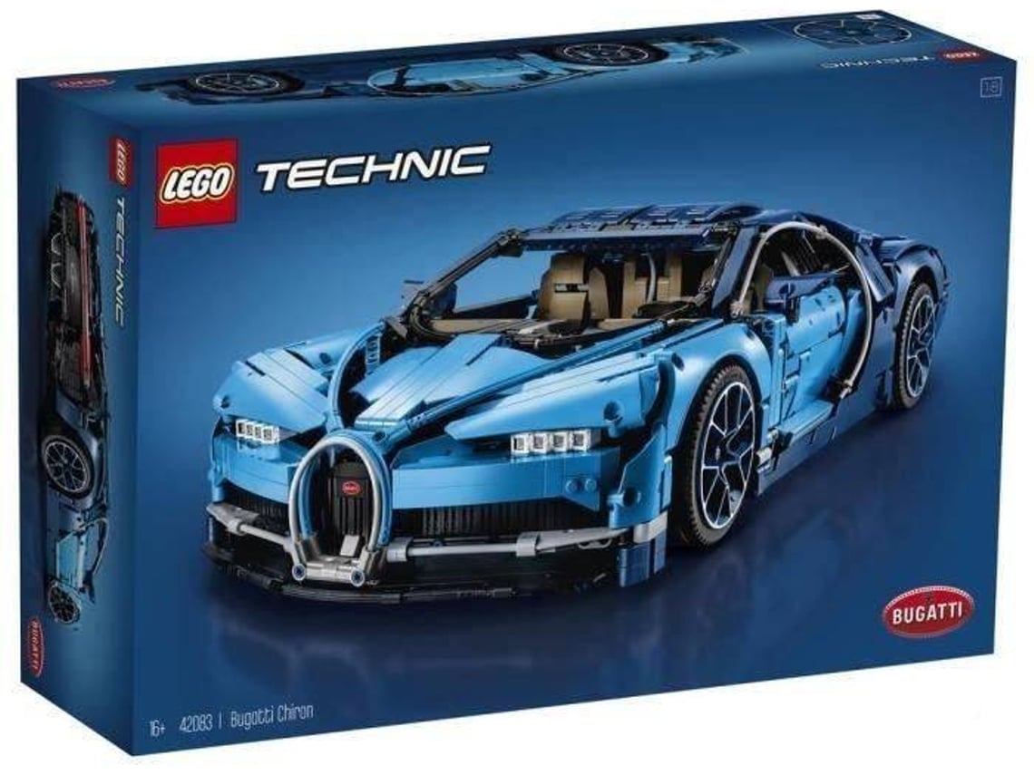 LEGO Technic: Bugatti Chiron - 42083 (Idade mínima: 16 - 3599 Peças)