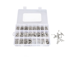 Kit de tornillos de acero inoxidable M2 M3 M4 M5 (880 piezas)