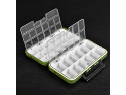 2026rebe-caja De Equipo De Pesca Voladora Impermeable Con Estuche Para Anzuelos, Cucharas Y Bait, Color Verde Ejército