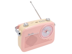 Altavoz Bluetooth Portátil Versátil Con Conexión Fija Fm Am Sw Usb Mini Rosa Enchufe Estadounidense 110v