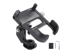 Suporte para celular para bicicleta em liga de alumínio 6063 anodizado Rebe, para bicicletas de montanha e de estrada.