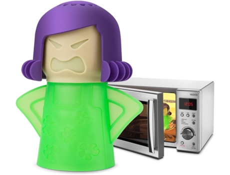 Limpiador de microondas - Limpiador de hornos de microondas Herramienta de equipo de limpieza a vapor de alta temperatura Verde ZMDECQNA