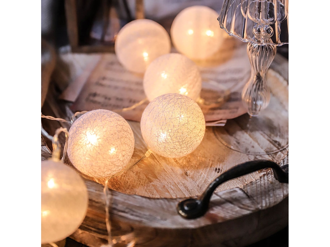Luces navideñas centelleantes