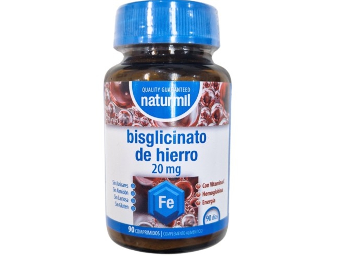 Bisglicinato De Hierro 20 Mg 90 Comprimidos DIETMED