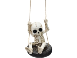 Figuras De Esqueletos Para Halloween: Pequeñas Esculturas Decorativas Para Paisajes, Figuras Colgantes De Esqueletos