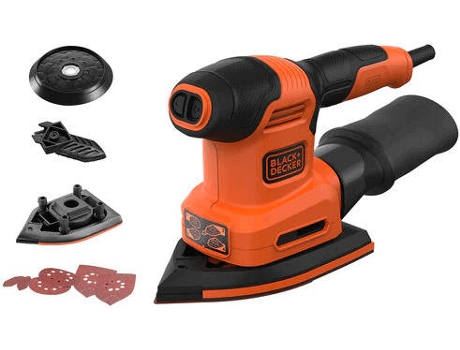 Lijadora + 6 Abrasivos BLACK & DECKER BLA5035048704165