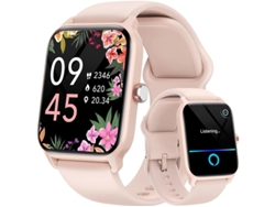 Reloj inteligente con Alexa, pantalla HD de 1.8", llamadas Bluetooth y monitorización de salud Yizhood