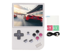 Consola De Juegos Portátil Retro De 64 Gb Con Pantalla Ips De 3,5 Pulgadas Y 640 X 480, Compatible Con Gamepad, Alta Definición Y Multijugador.