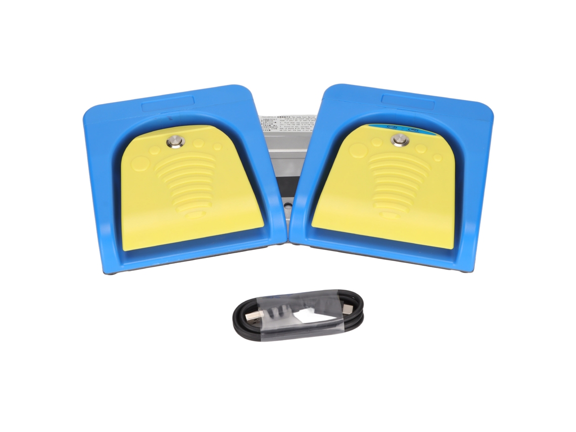 Pedal USB de 2 posiciones para juegos de PC