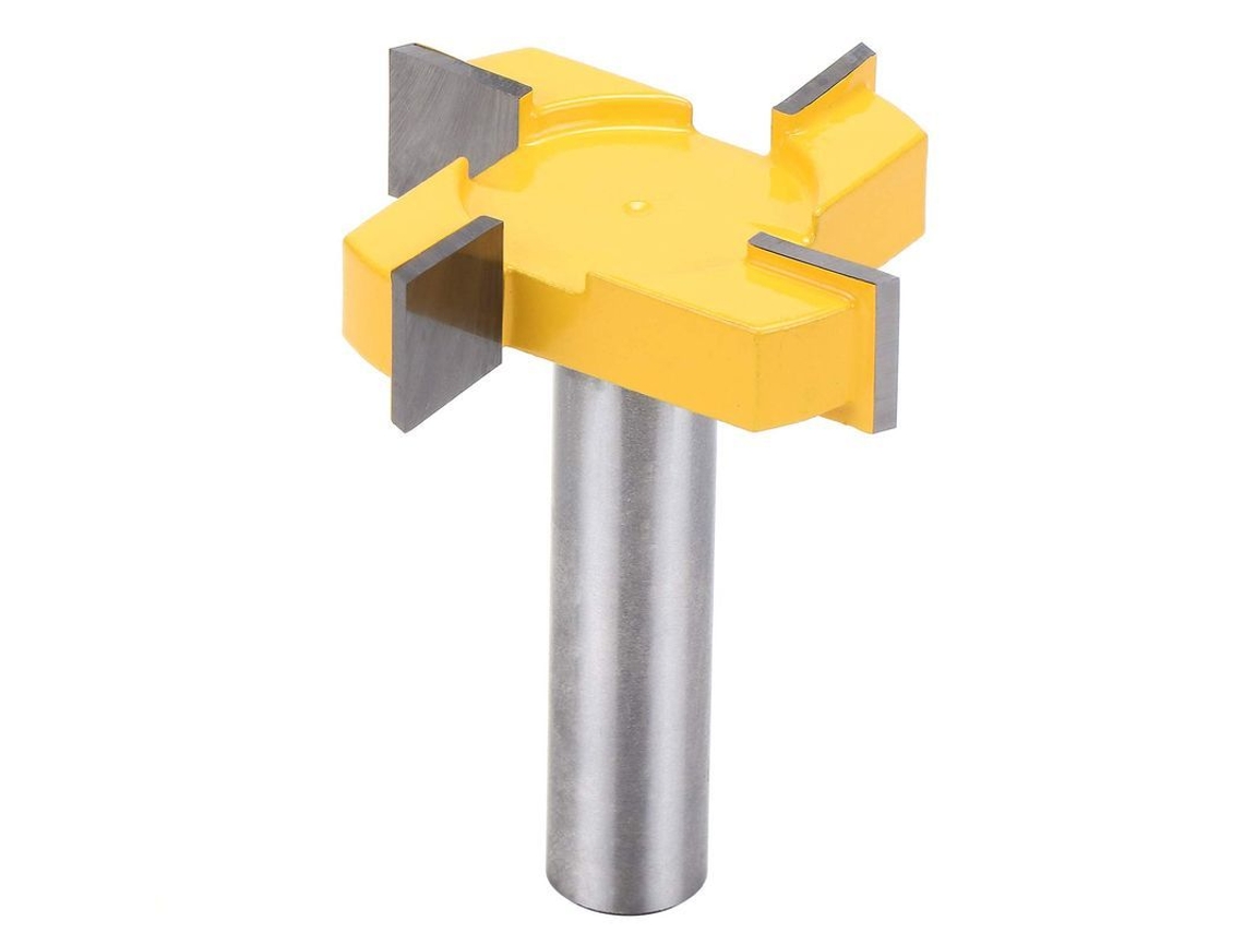 Cuchillas para cepilladora CNC para mesas de trabajo con mango de carburo de titanio de 1/2".